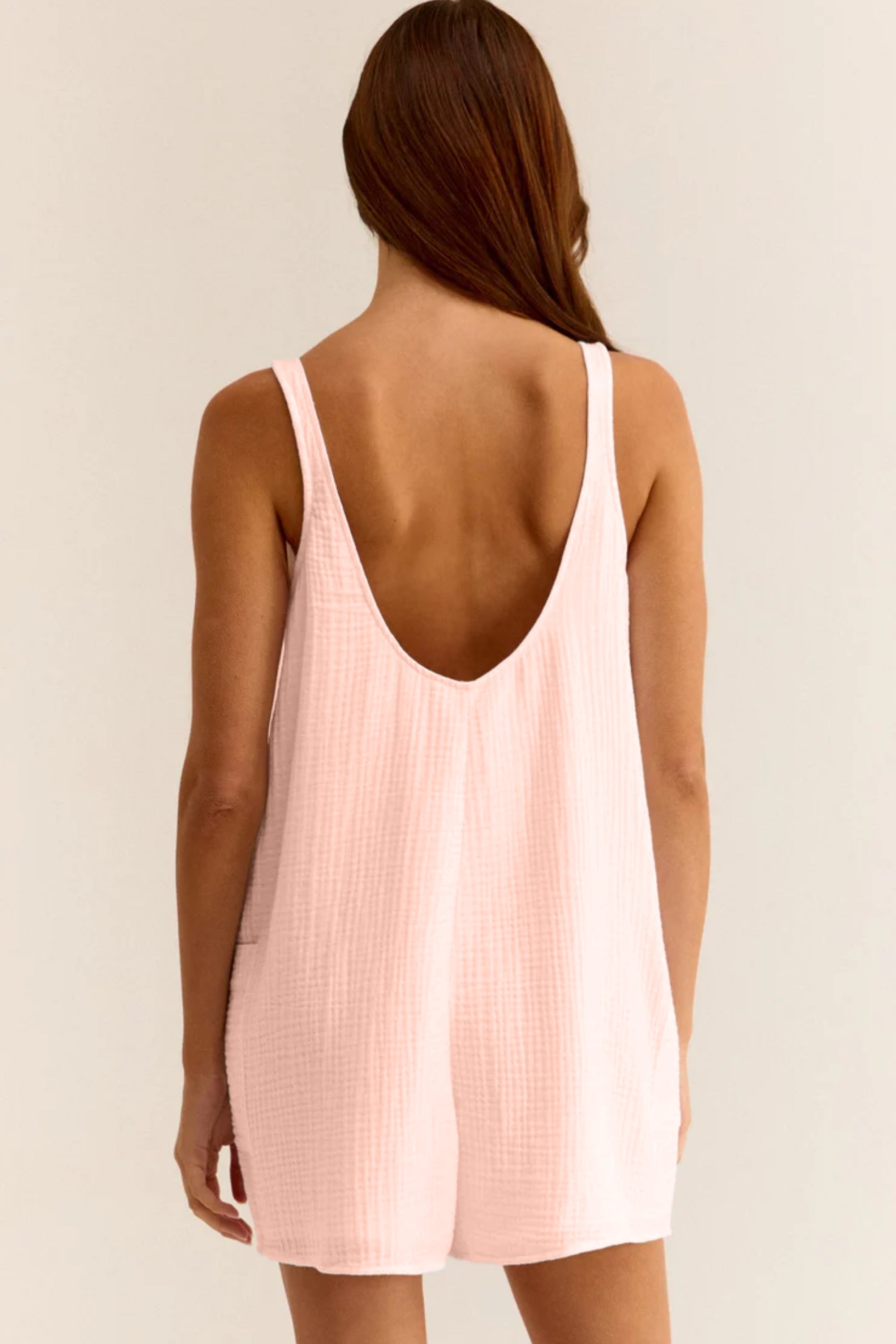 Kadın Mini Elbise/Tulum - Organik 2 Kat Müslin Kumaş