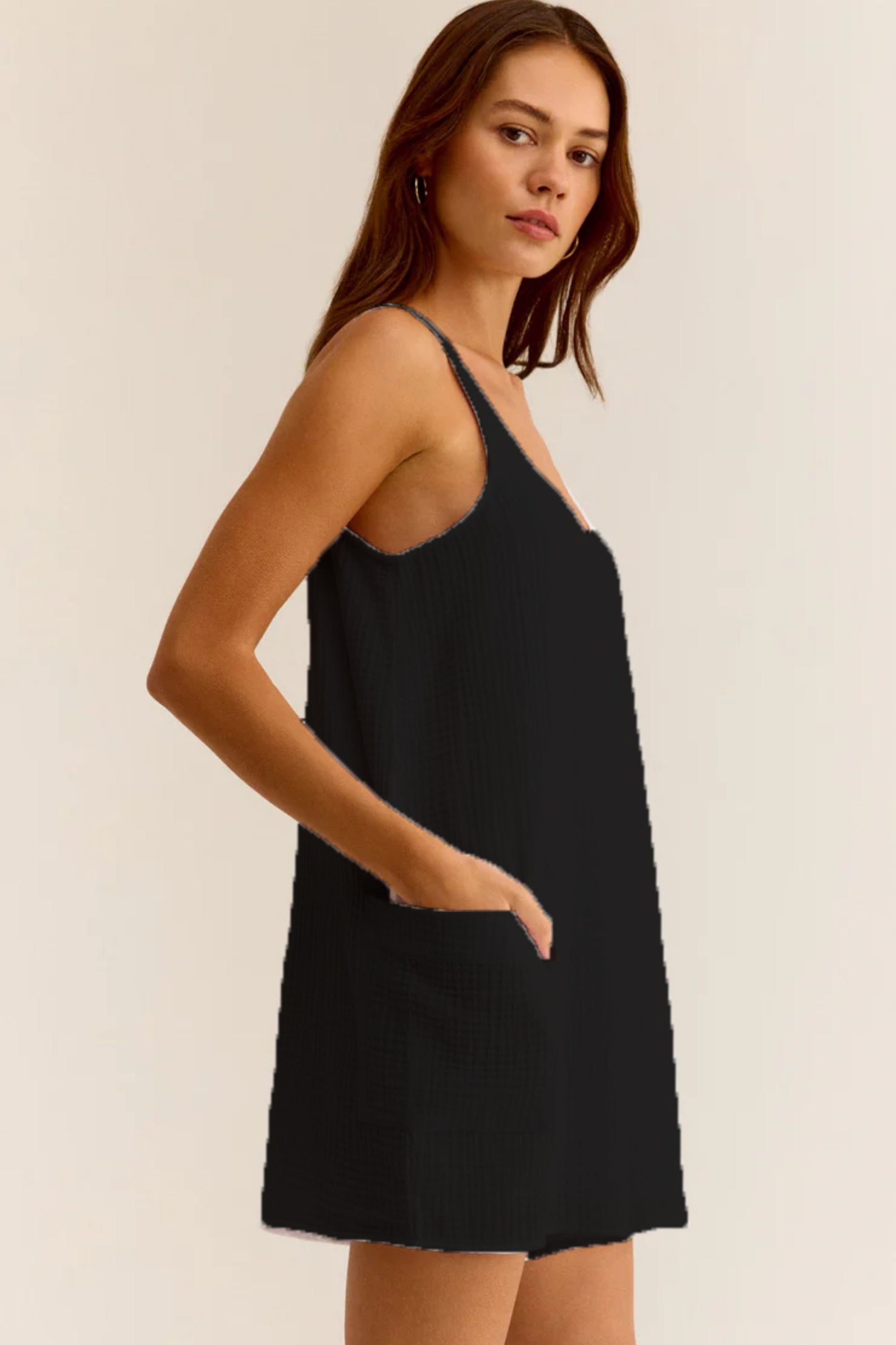 Kadın Mini Elbise/Tulum - Organik 2 Kat Müslin Kumaş