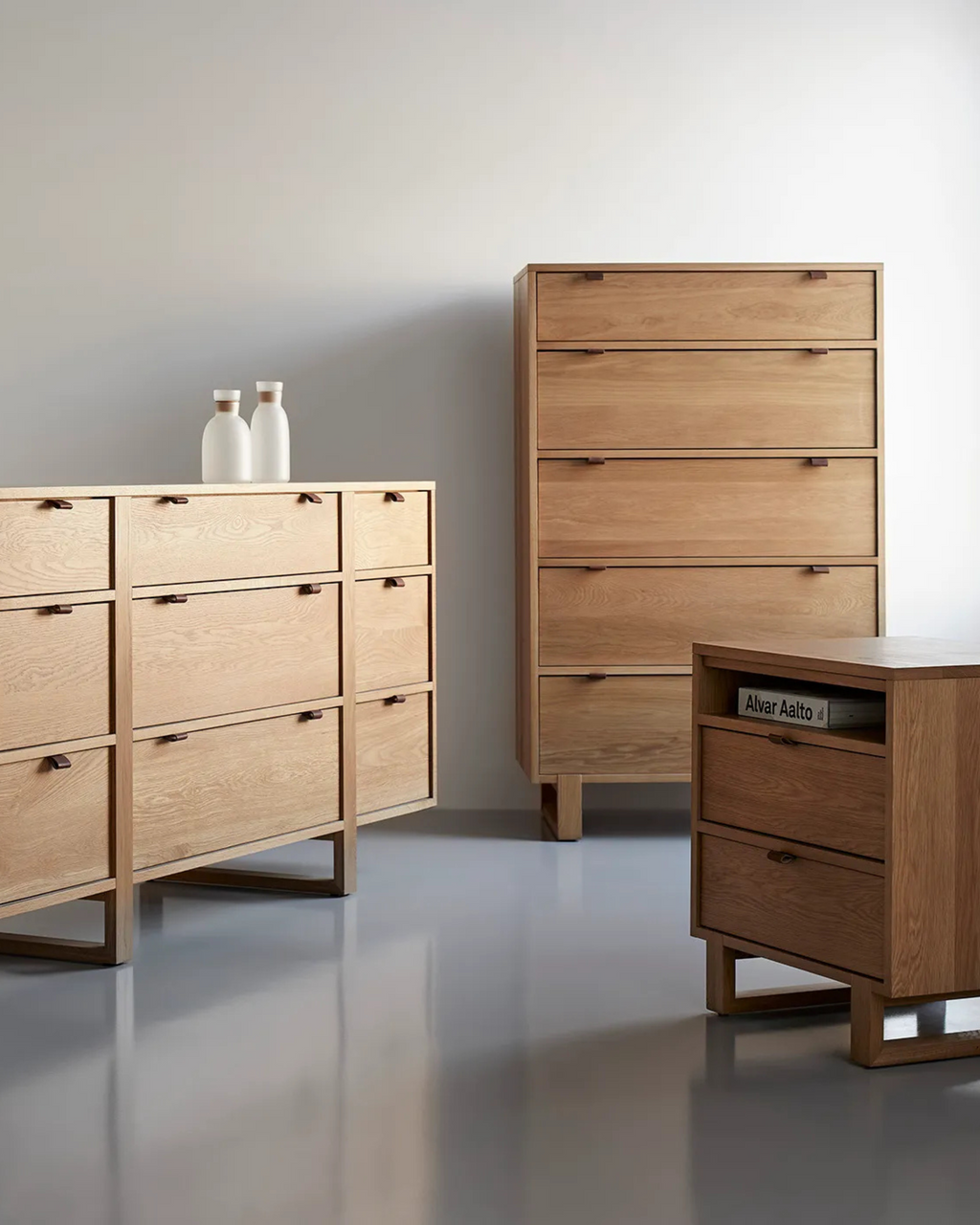 Masif Meşe Yatak Odası Takımı, Axis.