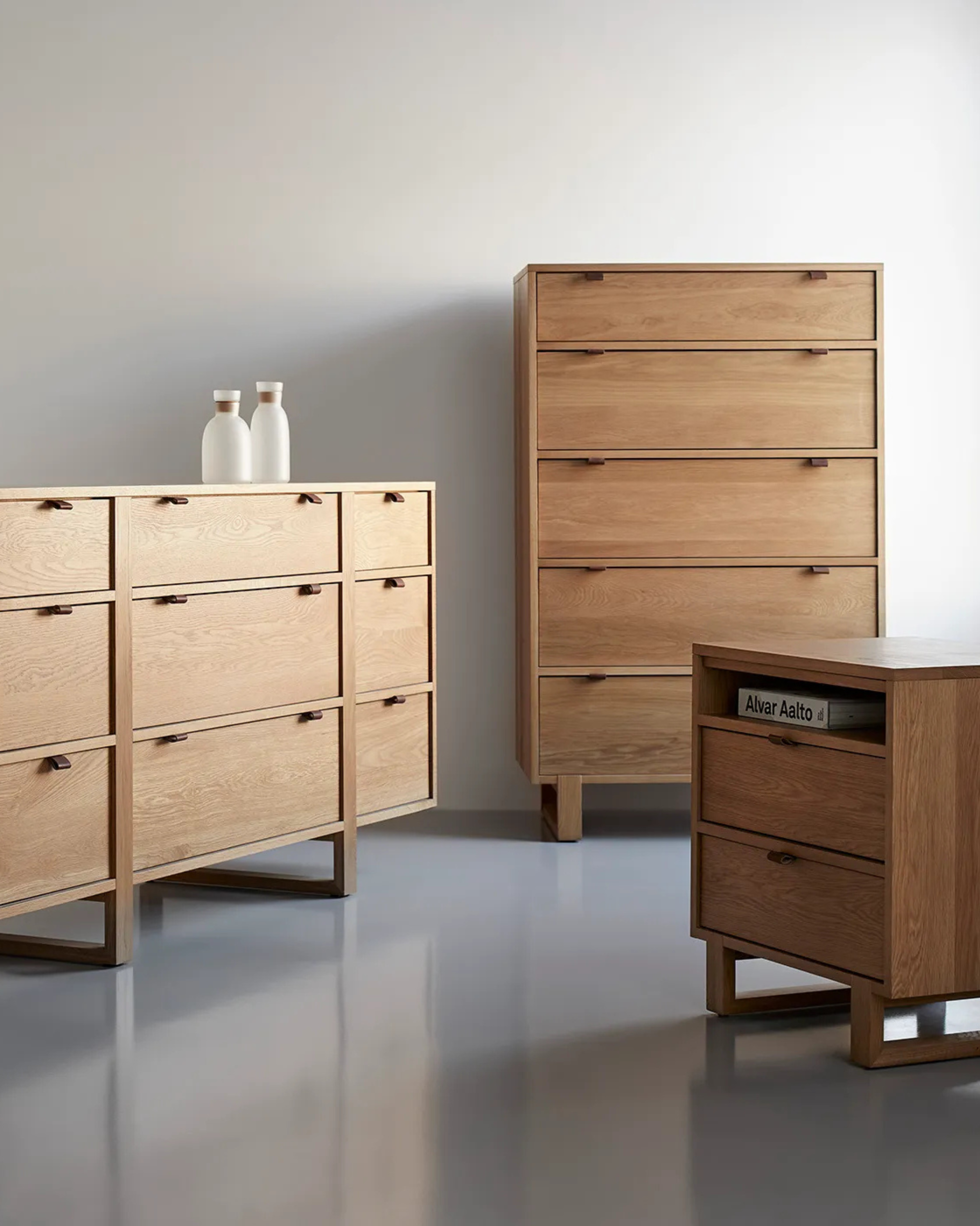 Masif Meşe Yatak Odası Takımı, Axis.